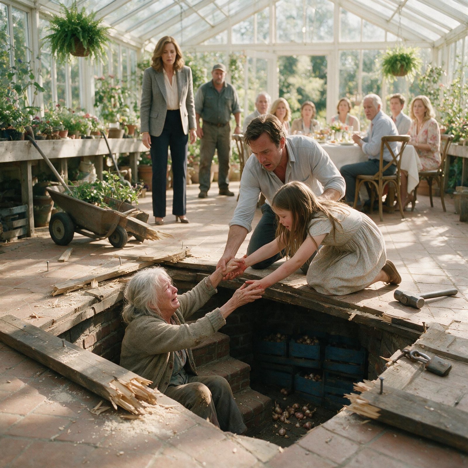The Girl Who Tore Open Grandma's Cellar — Part 1: The Sound Beneath the Planter